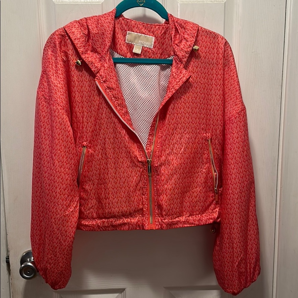 Michael Kors Windbreaker Hoodie SZ M